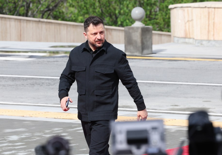 Wołodymyr Zełenski /EPA/HAYK BAGHDASARYAN /East News