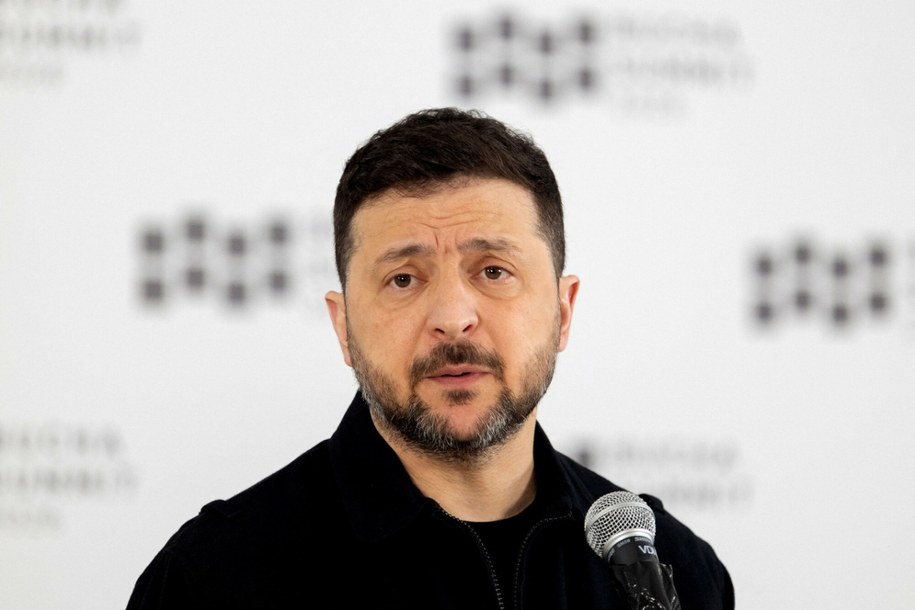 Wołodymyr Zełenski /TETIANA DZHAFAROVA/AFP/East News /East News