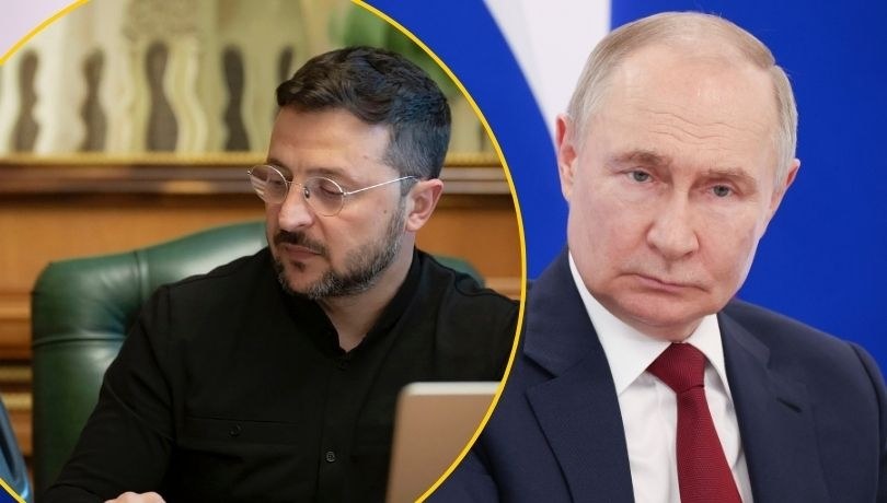 Wołodymyr Zełenskił, że możliwe jest spotkanie liderów UE i Rosji //HANDOUT/VYACHESLAV PROKOFYEV / SPUTNIK / KREMLIN POOL /PAP/EPA