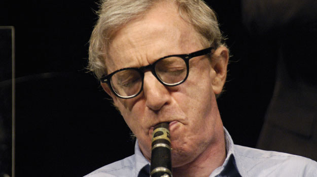 Woody Allen gra w New Orleans Jazz Band na klarnecie / fot. Elke Selzle /Getty Images/Flash Press Media