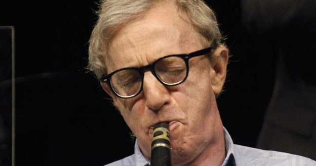 Woody Allen gra w New Orleans Jazz Band na klarnecie / fot. Elke Selzle /Getty Images/Flash Press Media