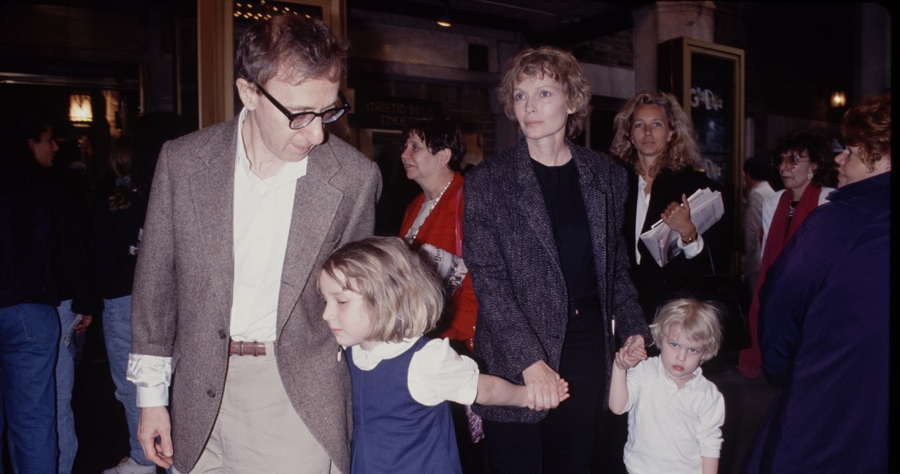 Woody Allen i Mia Farrow z dziećmi /Time & Life Pictures /Getty Images