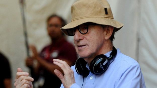 Woody Allen na planie swego najnowszego filmu w Rzymie /AFP