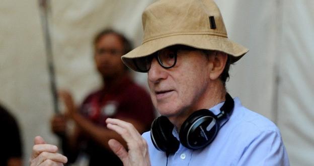 Woody Allen na planie swego najnowszego filmu w Rzymie /AFP