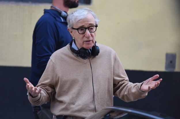 Woody Allen w trakcie kręcenia filmu w Nowym Jorku /Abaca /PAP/EPA