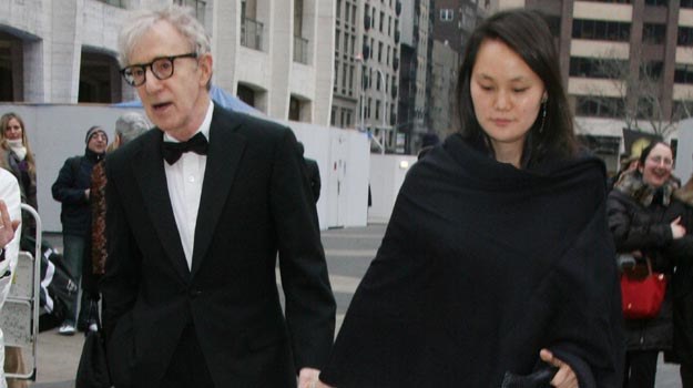 Woody Allen z żoną /Splashnews