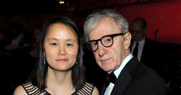 Woody Allen ze swoją żoną Soon-Yi /Larry Bussaca /Getty Images