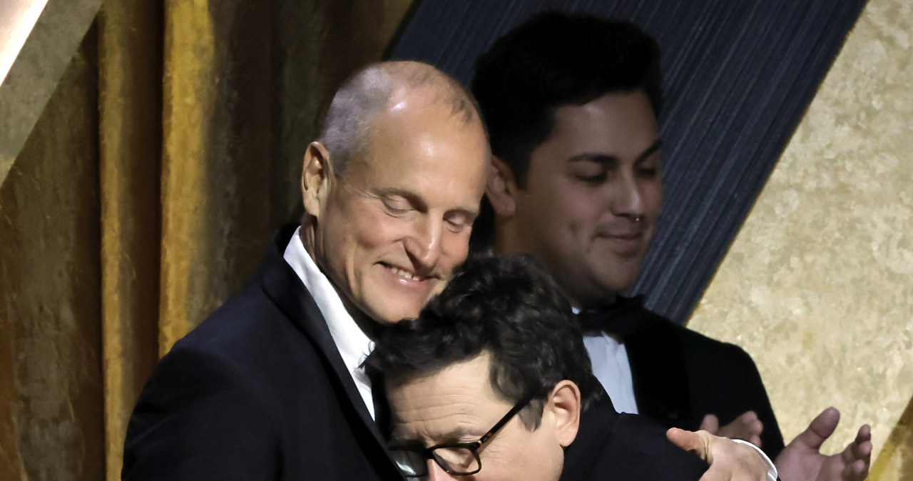 Woody Harrelson i Michael J. Fox na uroczystej gali /Kevin Winter/Getty Images /Getty Images