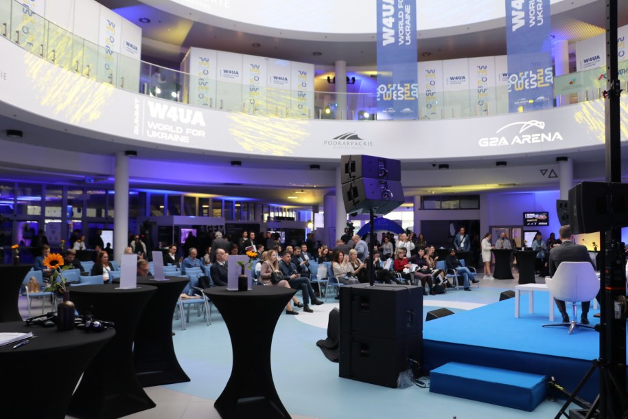 World For Ukraine Summit /Józef Polewka /RMF FM