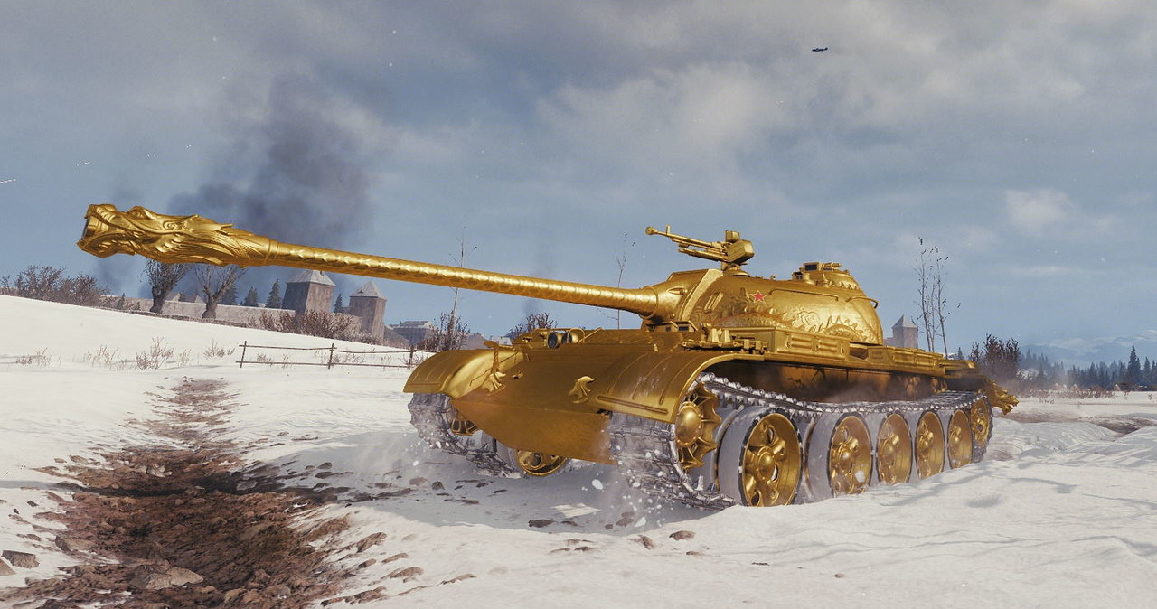 World of Tanks: Legendarny czołg Type 59 z kultowym, złotym kamuflażem /materiały prasowe