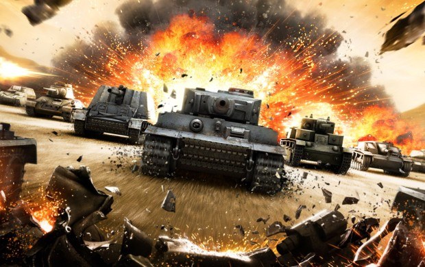 World of Tanks - motyw graficzny /Informacja prasowa