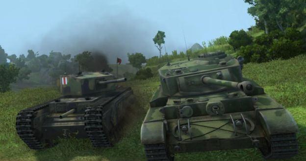 World of Tanks - motyw graficzny /Informacja prasowa