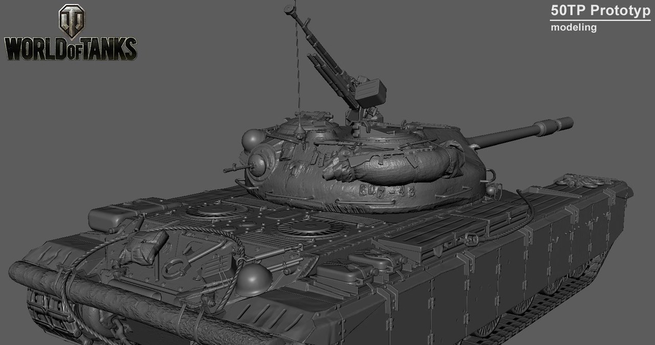 World of Tanks - proces modelowania pojazdu /materiały prasowe