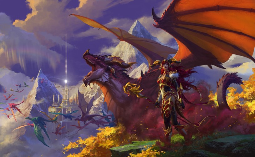 World of Warcraft: Dragonflight - postać Alexstraszy /materiały prasowe