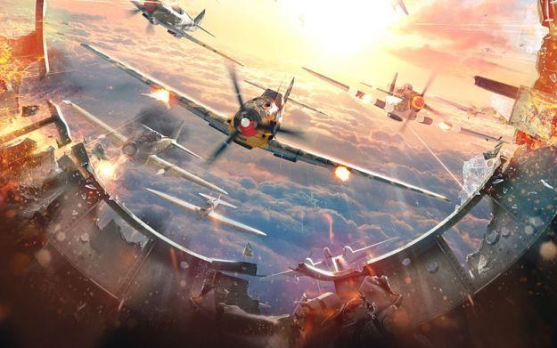 World of Warplanes - motyw graficzny /Informacja prasowa