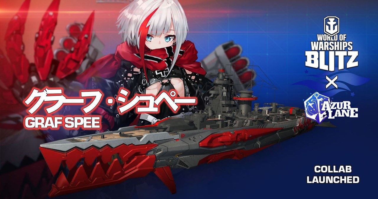 World of Warships Blitz i strzelanina Azur Lane łączą siły /materiały prasowe