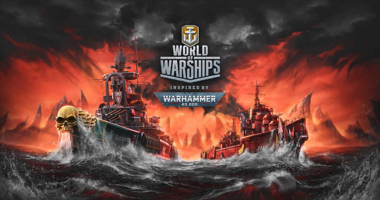 World of Warships i Warhammer 40,000 /materiały prasowe