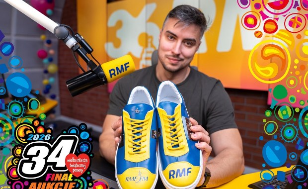 WOŚP 2026: Licytuj wyjątkowe buty RMF FM i wspieraj zdrowie najmłodszych