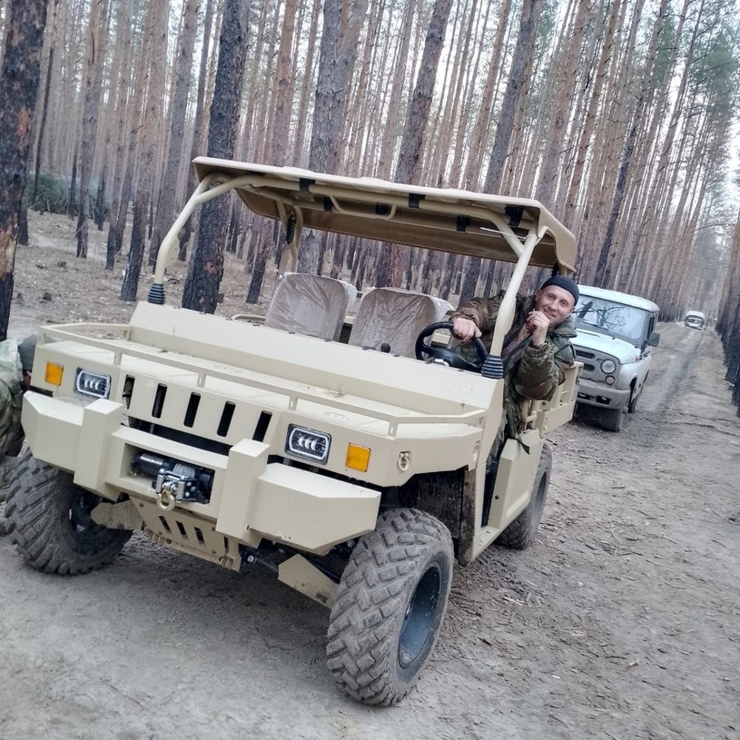 Wóz AODES Desertcross 1000-3 wykorzystywany przez rosyjską armię na Ukrainie /@naalsio26 /Twitter