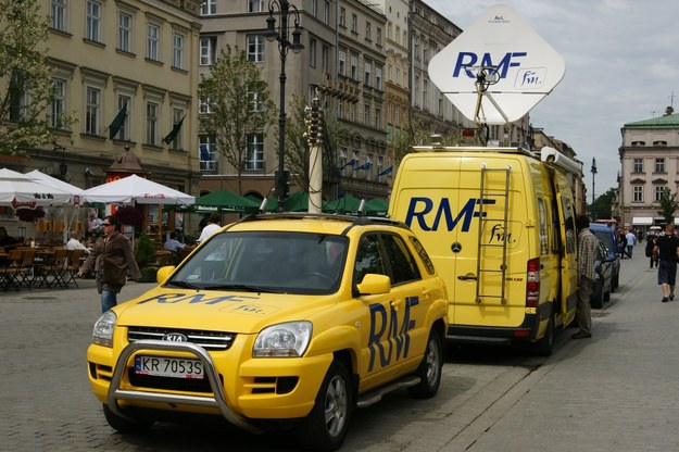 Wóz reporterski i satelitarny RMF FM /RMF FM