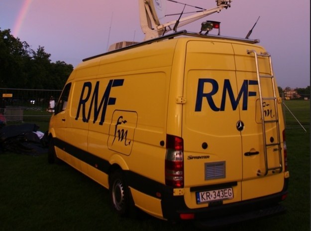 Wóz satelitarny RMF FM /Józef Polewka /RMF FM