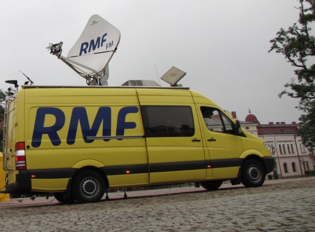 Wóz satelitarny RMF FM /Jacek Skóra /RMF FM