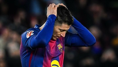 Wpadka Lewandowskiego w hicie ligi hiszpańskiej