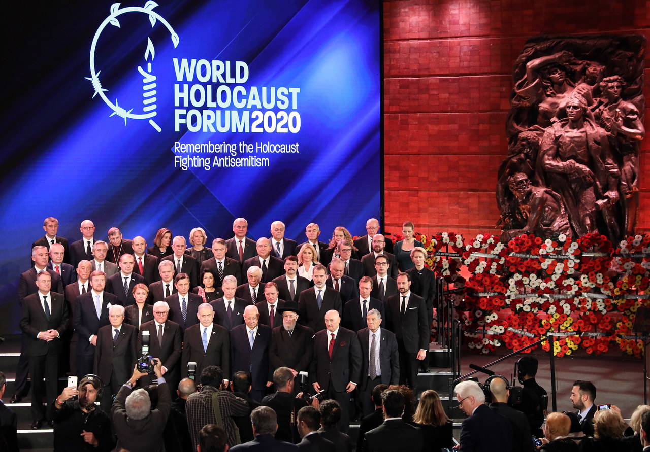 Wpadka organizatora Światowego Forum Holokaustu. Dotyczyła map