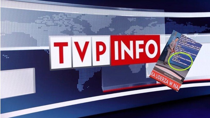 Wpadka w TVP Info /AKPA