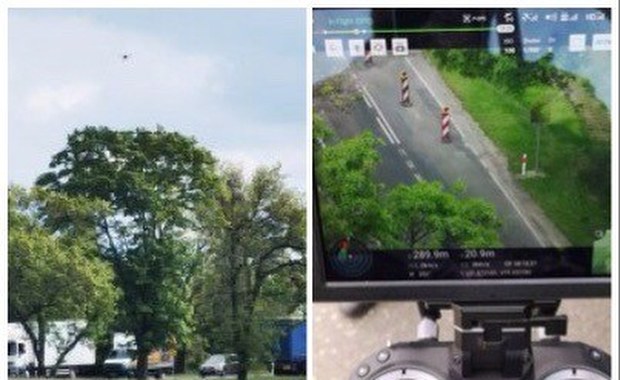 Wpadli "w oko" policyjnego drona. 24 wykroczenia w ciągu 3 godzin