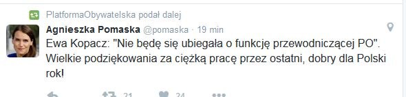 Wpis Agnieszki Pomaski /