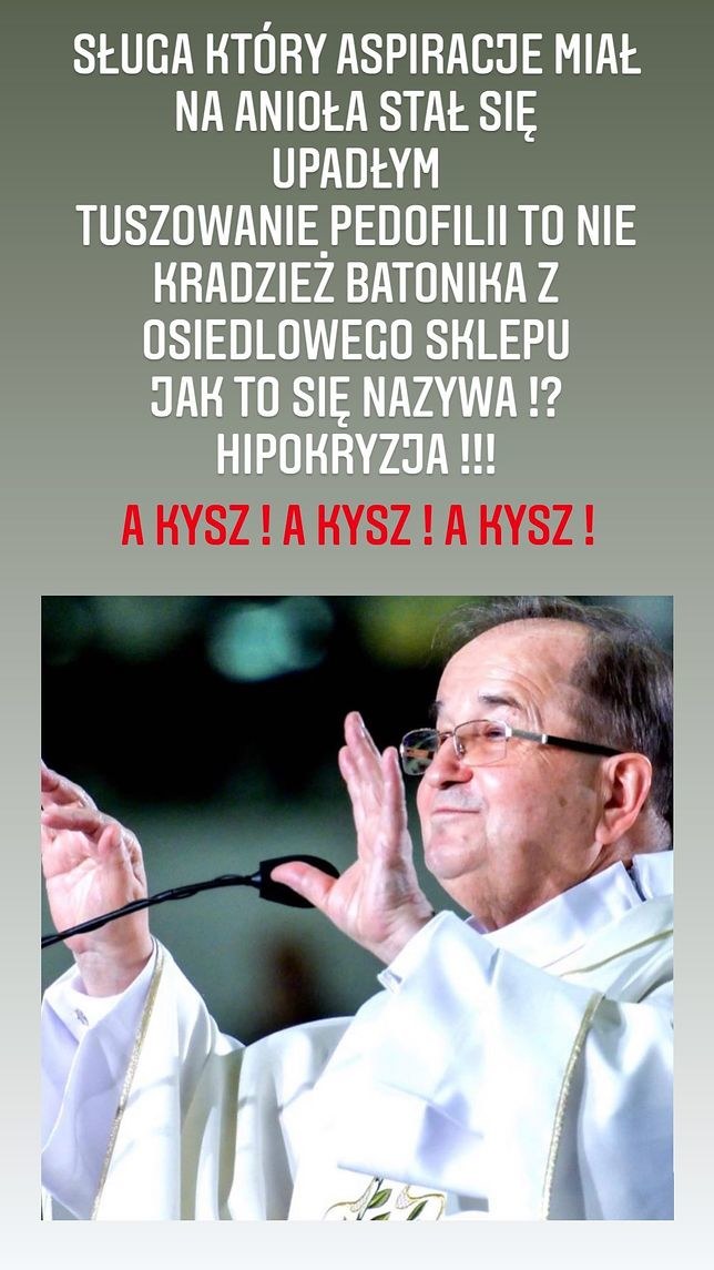 Wpis na Instagramie Michała Szpaka /Instagram /materiał zewnętrzny