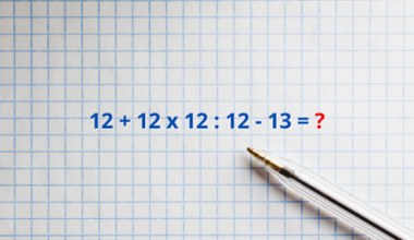 Wprawny matematyk wyliczy w 5 sekund. Wystarczy rzucić okiem