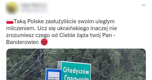 Wprowadzający w błąd wpis z sierpnia tego roku / Twitter.com /