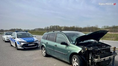 Wprowadzali do obiegu fałszywe banknoty euro. Wpadli po kolizji na A1