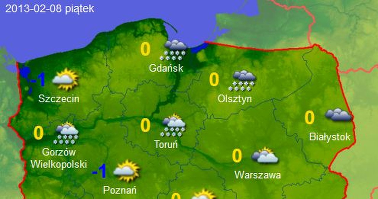 Wraca zima. Sprawdź prognozę pogody [MAPY]