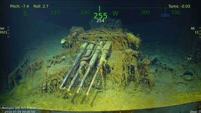 Wrak lotniskowca USS Lexington odnaleziony na dnie Morza Koralowego. Zobaczcie podwodne zdjęcia!