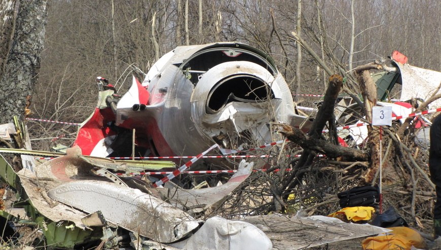 Wrak prezydenckiego tupolewa /Mariusz PIekarski /RMF FM