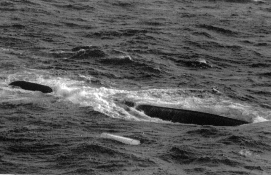 Wrak promu Jan Heweliusz na zdjęciu archiwalnym /PAP/EPA