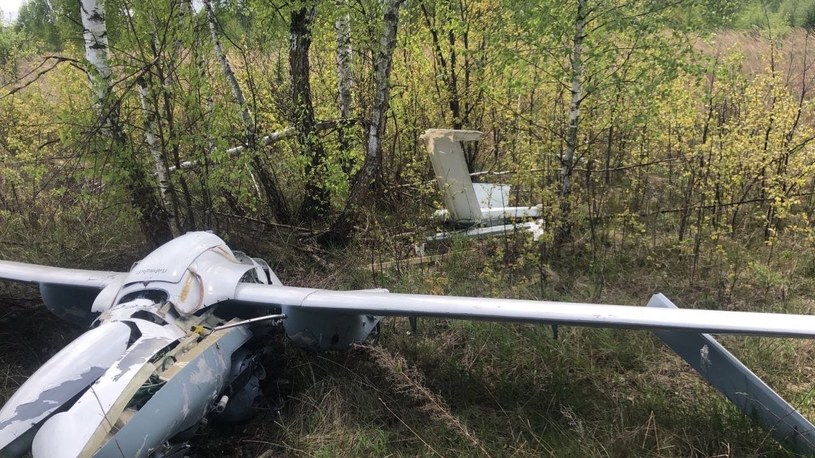 Wrak prototypowego drona może być jedną z największych zdobyczy wojny wojsk ukraińskich podczas wojny /@eternalPilot /Twitter