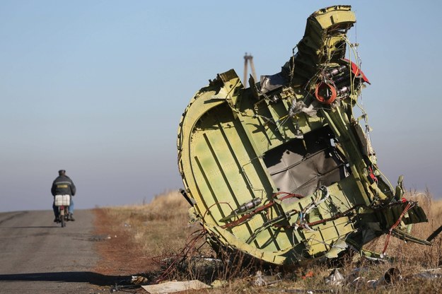 Wrak samolotu linii Malaysia Airlines /Pochuyev Mikhail    /PAP/EPA