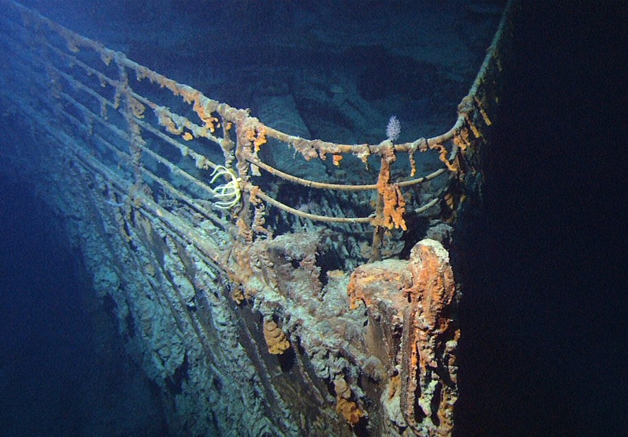 Wrak Titanic spoczywa na dnie Atlantyku /NOAA/Science Photo Library /East News