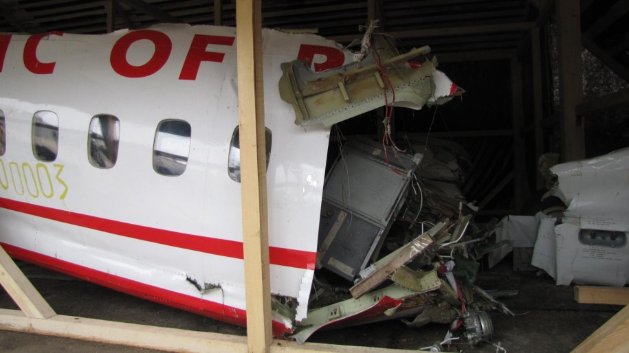 Wrak tupolewa /RMF FM