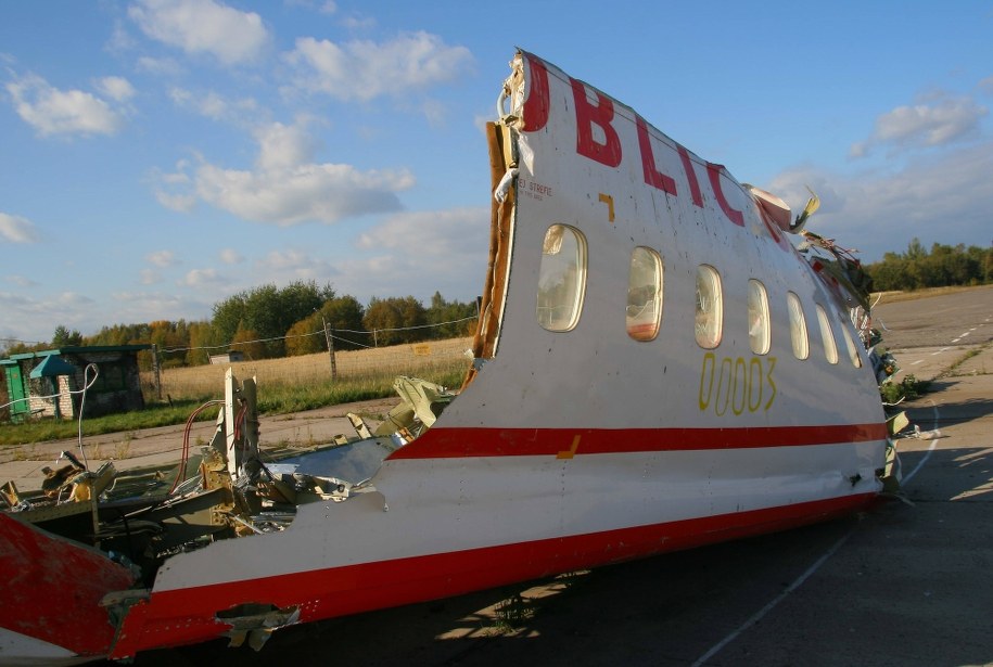 Wrak tupolewa /Lisinova Olga    /PAP/EPA