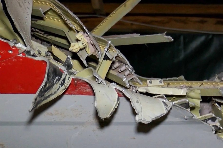 Wrak tupolewa /Russian Investigative Committee / HANDOUT /PAP/EPA