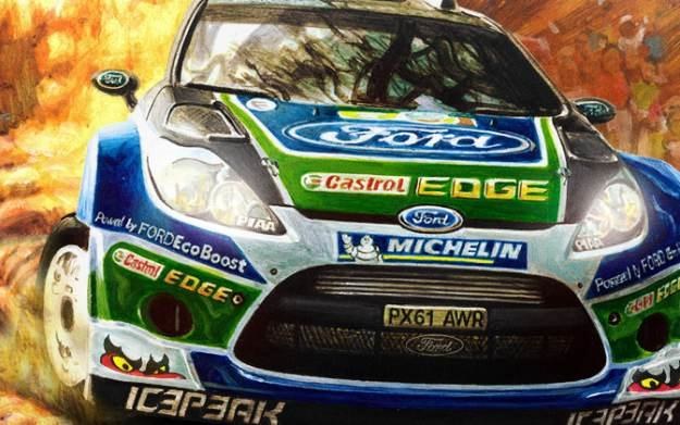 WRC 3 - motyw graficzny /Informacja prasowa
