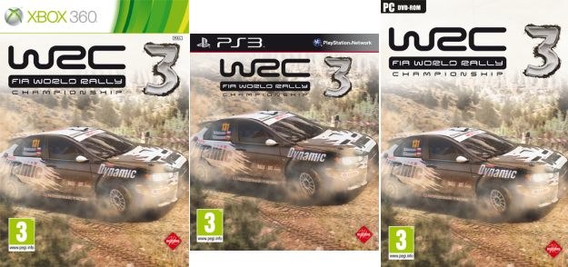 WRC 3: Okładki polskich wydań gry /Informacja prasowa