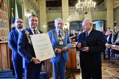 Wręczenie medali Cracoviae Merenti