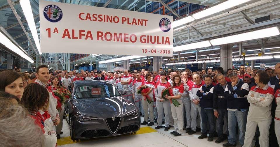 Wreszcie ruszyła produkcja Alfa Romeo Giulia /Informacja prasowa