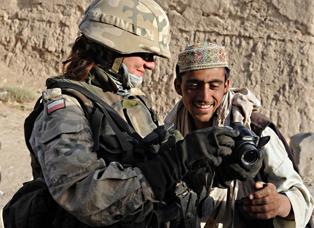Wrócę do Afganistanu - zapewnia porucznik Szal/fot. Robert Suchy, Combat Camera /
